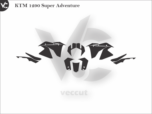 KTM 1290 Super Adventure Wrap Cutting Template