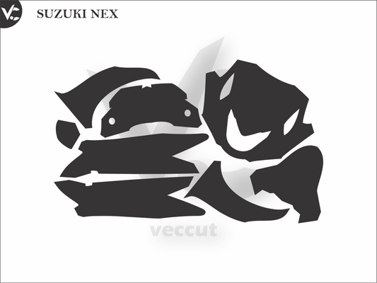 SUZUKI NEX Wrap Cutting Template