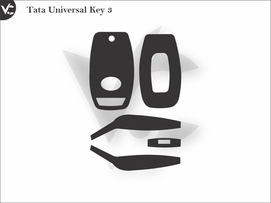 Tata Universal Key 3 Wrap Cutting Template