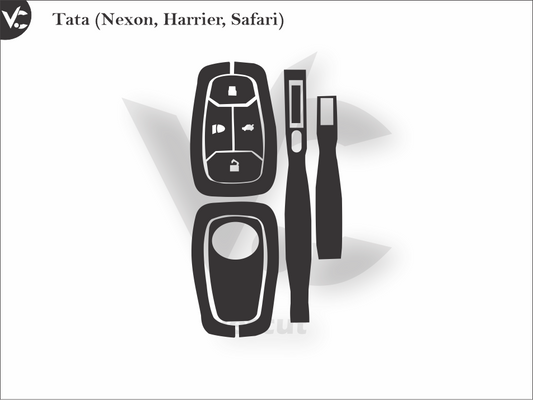 Tata (Nexon, Harrier, Safari) Wrap Cutting Template