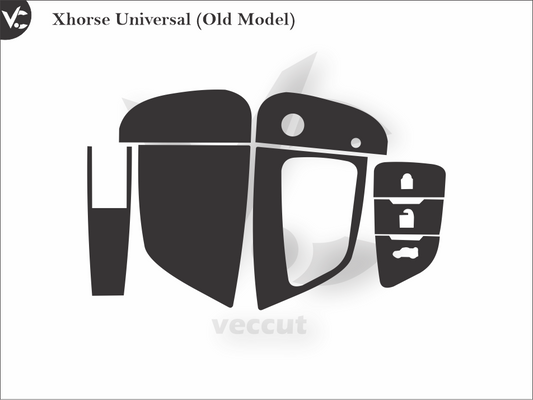 Xhorse Universal (Old Model) Wrap Cutting Template