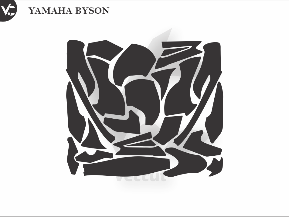 YAMAHA BYSON Wrap Cutting Template