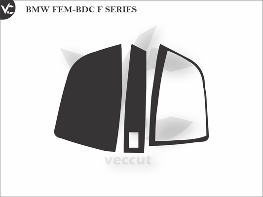 BMW FEM-BDC F SERIES Wrap Cutting Template