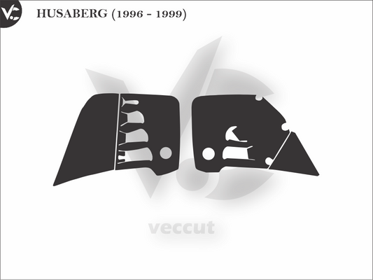 HUSABERG (1996 - 1999) Wrap Cutting Template