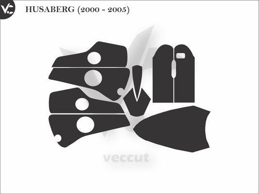 HUSABERG (2000 - 2005) Wrap Cutting Template