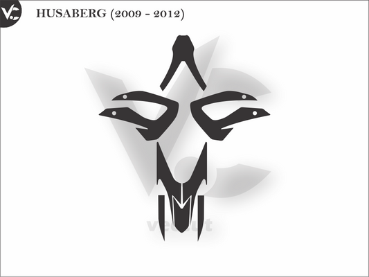 HUSABERG (2009 - 2012) Wrap Cutting Template