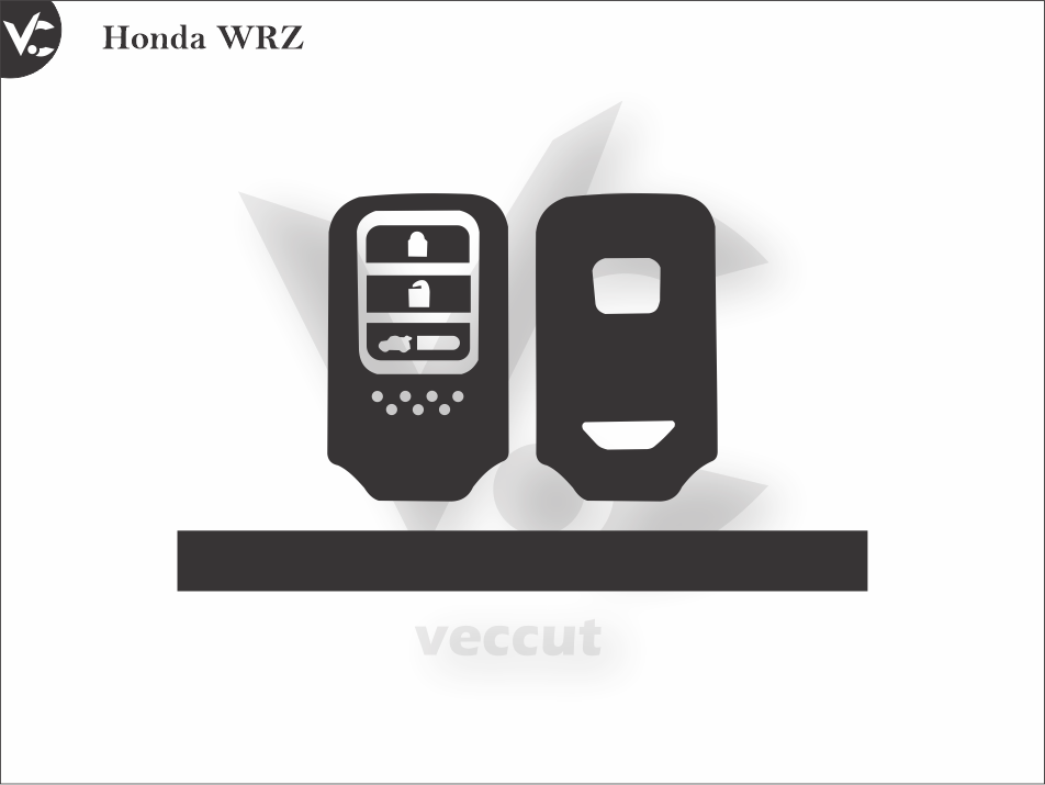 Honda WRZ Wrap Cutting Template