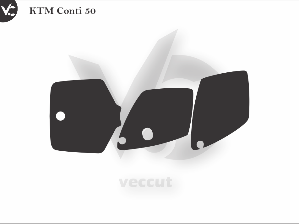 KTM Conti 50 Wrap Cutting Template
