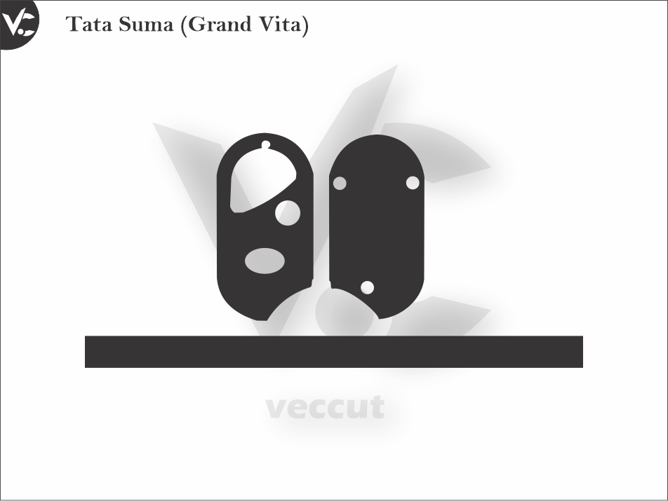 Tata Suma (Grand Vita) Wrap Cutting Template