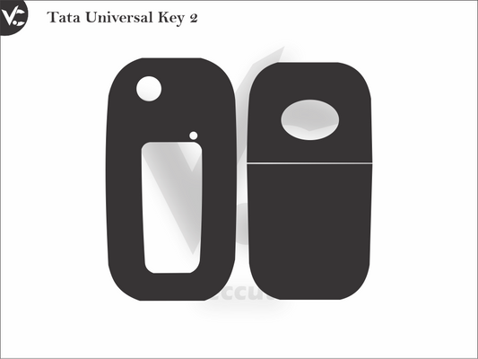Tata Universal Key 2 Wrap Cutting Template