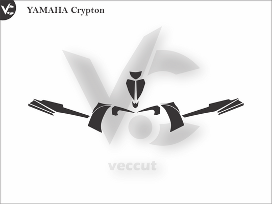 YAMAHA Crypton Wrap Cutting Template