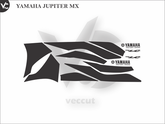 YAMAHA JUPITER MX Wrap Cutting Template
