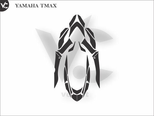 YAMAHA TMAX Wrap Cutting Template