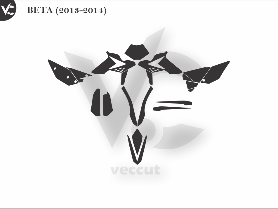 BETA (2013-2014) Wrap Cutting Template